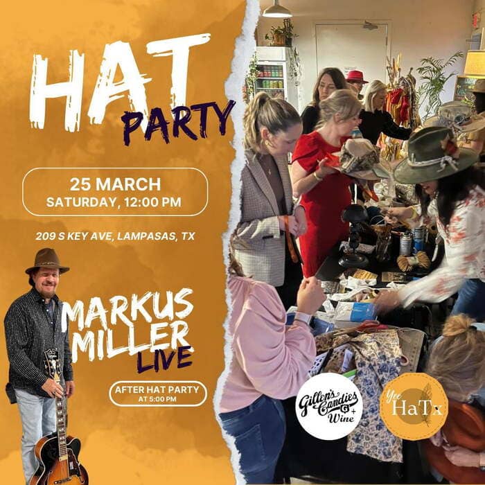 YeeHaTx hat party Marcus Miller